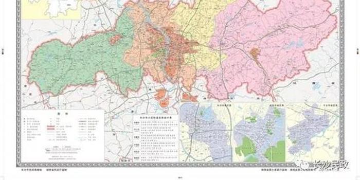 长沙市最新各区划分图与友情的温馨故事